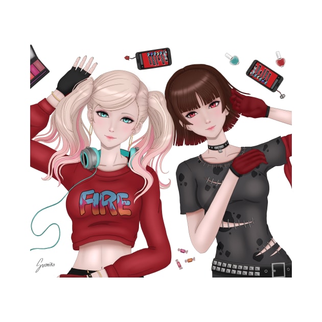 Ann & Makoto by SUONIKO