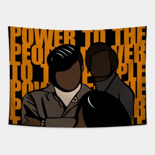 Power to the People - Illustration Tapestry