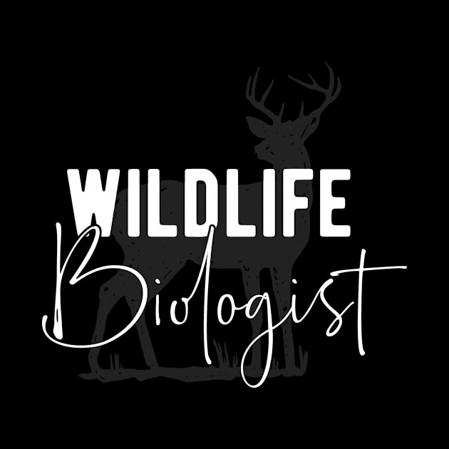 Wildlife Biologist - Student Gift Idea by BlueTodyArt