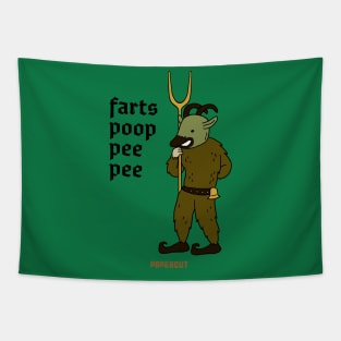 FARTS, POOP, PEE PEE Tapestry