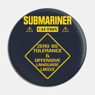 Submariner Warning Pin