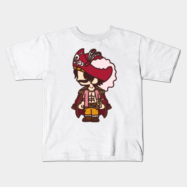 Gol D Roger one piece Kids T-Shirt by Swidoni