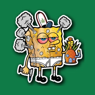 SpongeBob is stoned !!! T-Shirt