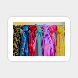 Colourful Scarves for Sale Magnet