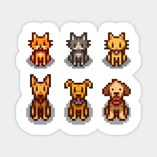 Stardew Valley Pets Magnet