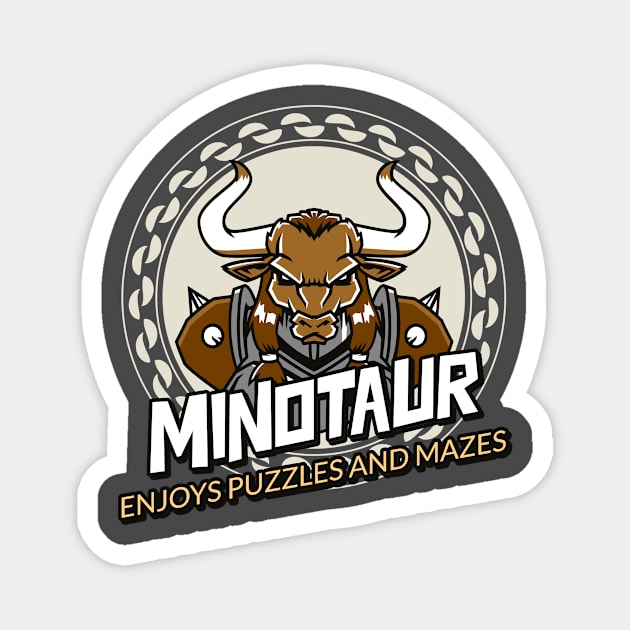 Minotaur Magnet by natural-20s