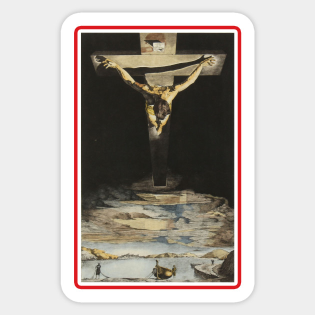 Painting Christ Of St John Of The Cross Salvador Dali T Shirt