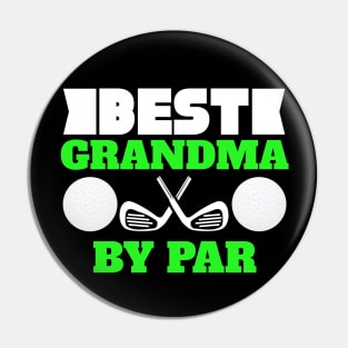 Best Grandma by Par Novelty Golf Pin