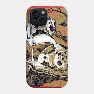 Tiled snails Phone Case