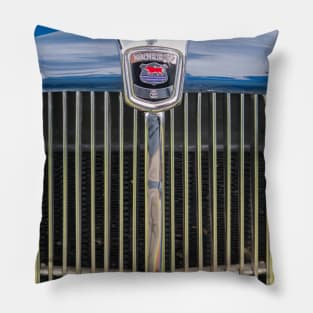 Morris 8 Vintage car, Radiator Grill Chrome Plating Pillow