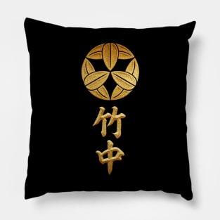 Takenaka Kamon with Takenaka Kanji Pillow