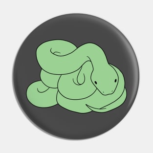 Green Snake Pin