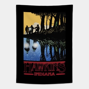 Visit Hawkins, Indiana Tapestry