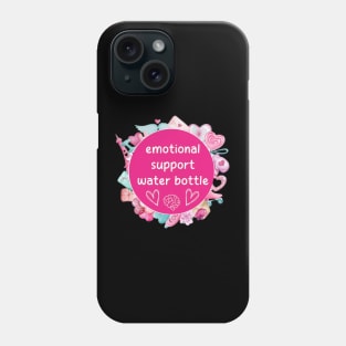 Emotional Support Water Bottle Please Do Not Pet Phone Case