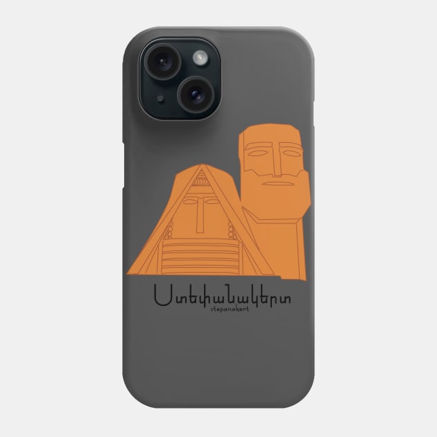 Mamik & Babik - Stepanakert, Artsakh Phone Case by armeniapedia