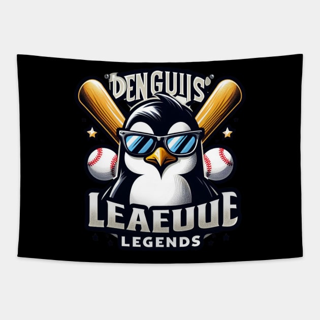 penguins legends Tapestry by hsayn.bara