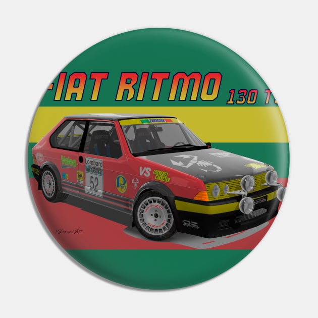 Abarth Fiat Ritmo 130 TC Pin by PjesusArt