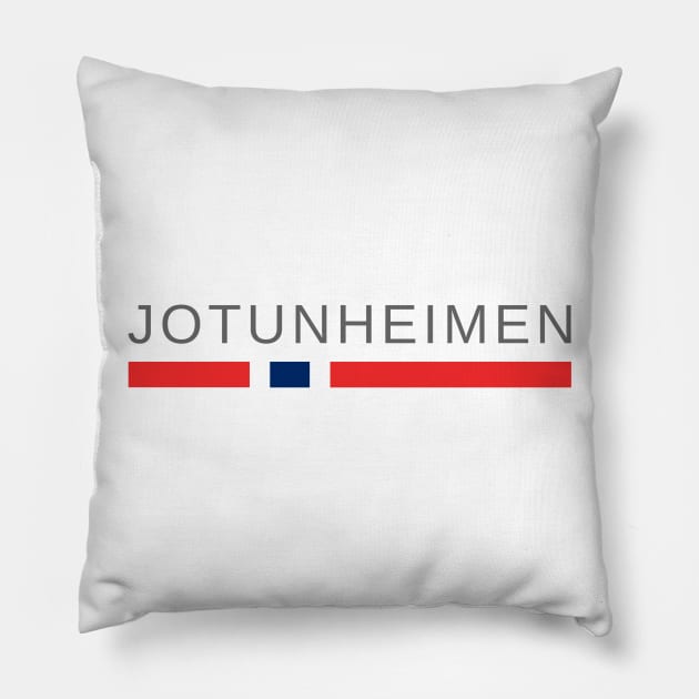 Jotunheimen Norway Pillow by tshirtsnorway