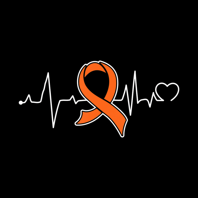 Leukemia Cancer Awareness Support Ribbon by mazurprop