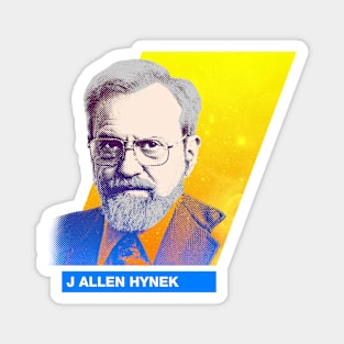 J. Allen Hynek print Magnet