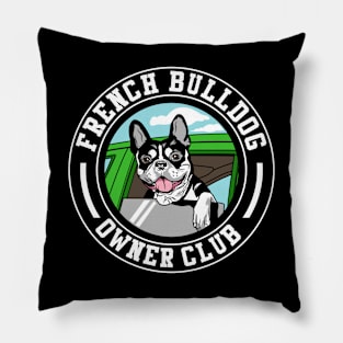 French Bulldog Owner Club Pillow