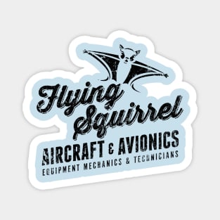 Flying Squirrel Aviation Magnet