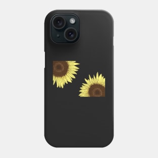 Sunflower Pattern Phone Case