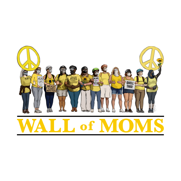 Wall of Moms CUSTOMIZABLE by Curtis Jensen by Wall of Many