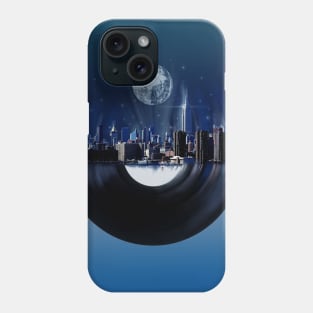 new york skyline vinyl Phone Case