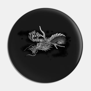 A Japanese dragon design. Pin