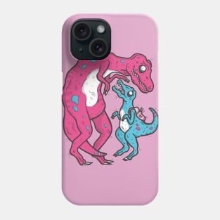 First Day of Dinosaur School Phone Case