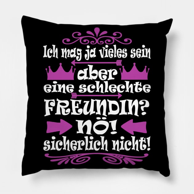 Valentinstag Beziehung beste Freundin Spruch Pillow by FindYourFavouriteDesign