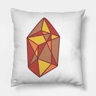 Faceted Gemstone- Warm Pillow