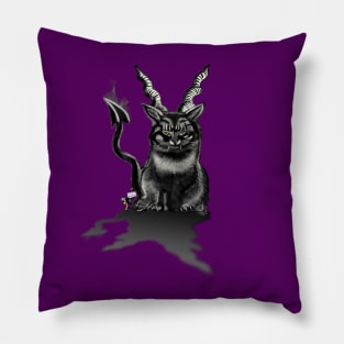 Baphocat the Dark Lords Darker Master Pillow