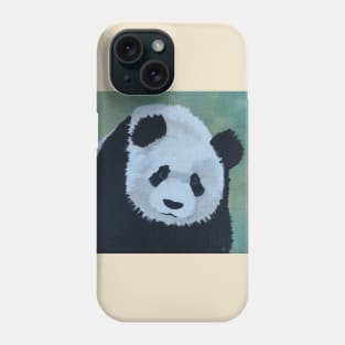 Panda painting Phone Case