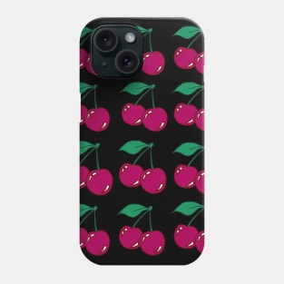 Y2K Cherry Pattern Phone Case