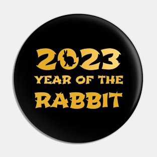 Chinese New Year 2023 T-Shirt Year Of The Rabbit Pin