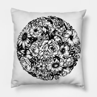 World of Flowers Pillow