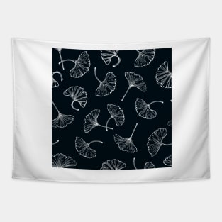 Ginkgo leaves pattern Tapestry