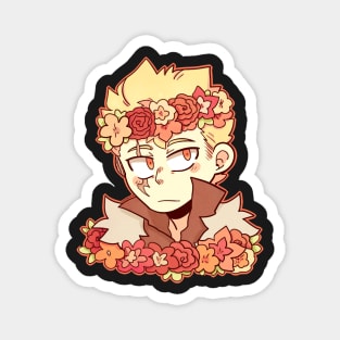 Laxus Flower Crown sticker Magnet