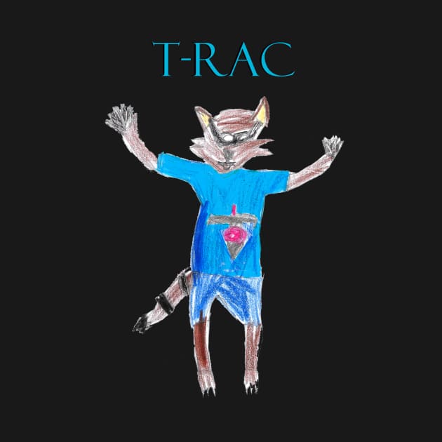 Titans Mascot T-Rac Design by Kids’ Drawings 