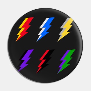 Avengers Lightning Bolt Sticker Pack Pin