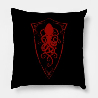 Octopus Shield Logo Pillow