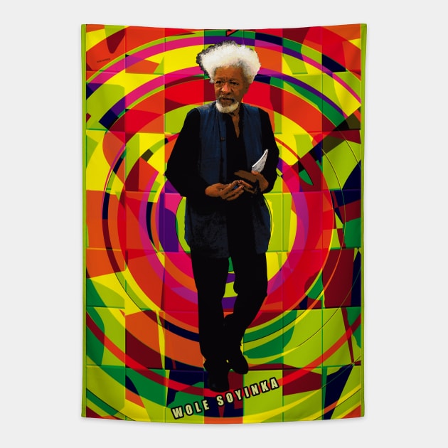 Wole Soyinka Tapestry by Exile Kings 