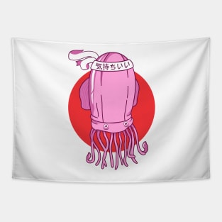 Japanese Squid Tapestry