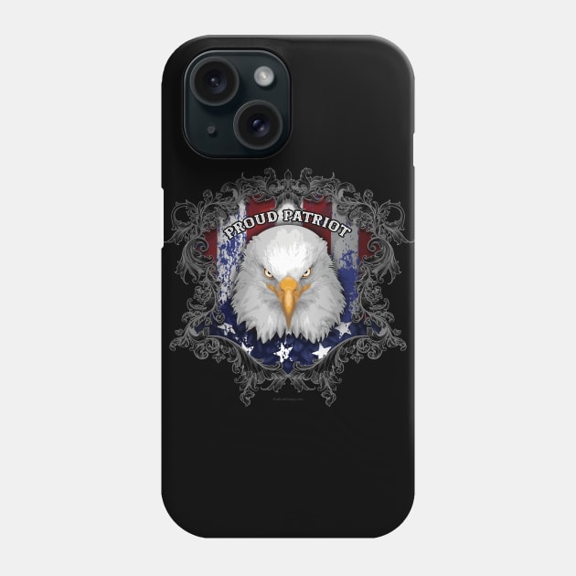 American Patriot (USA) Phone Case by eBrushDesign