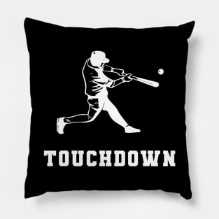 Touchdown Baseball Pillow