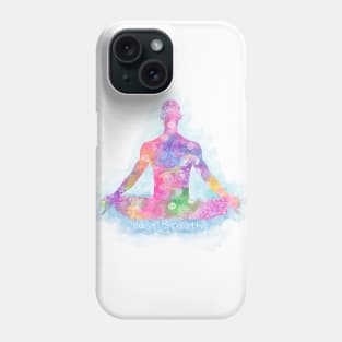 Meditation : Just Breathe Phone Case