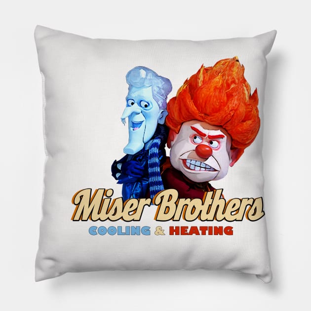 Miser Brothers Cooling & Heating Pillow by 6ifari