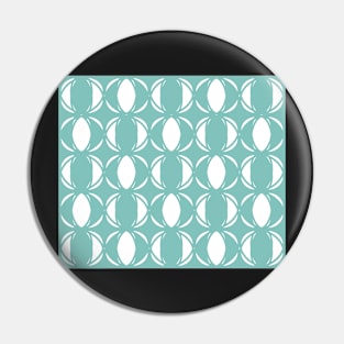 Abstract pattern - blue and white. Pin